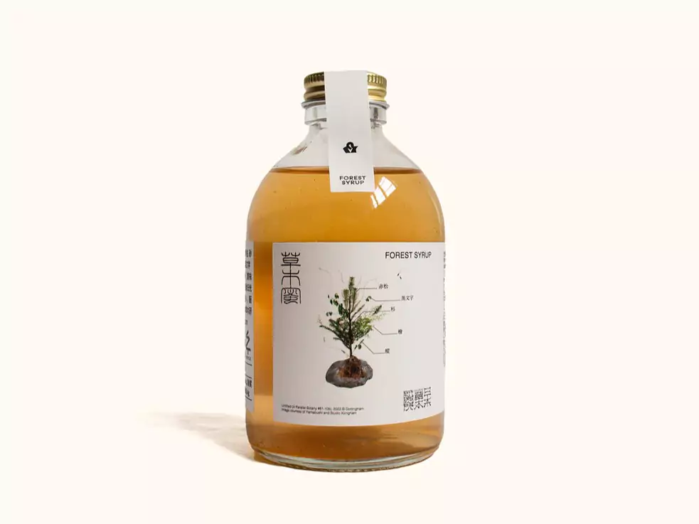 Japanese botanical sirup