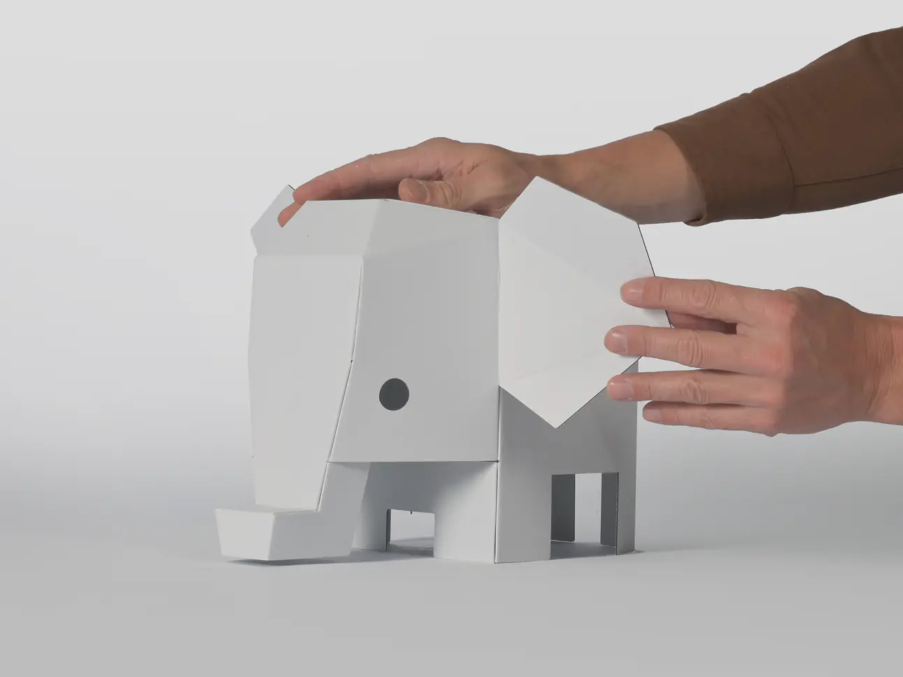 ELEPHANT bastelbogen