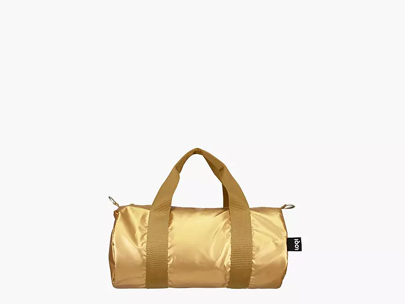 Metallic Gold Mini Weekender