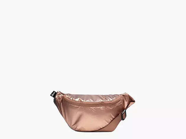 Metallic Rose Gold Bumbag