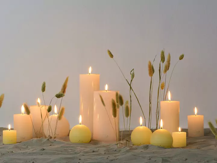 1001 bougies de nuit pour des heures romantiques