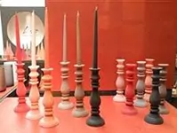 Bougies en velours faites à la main