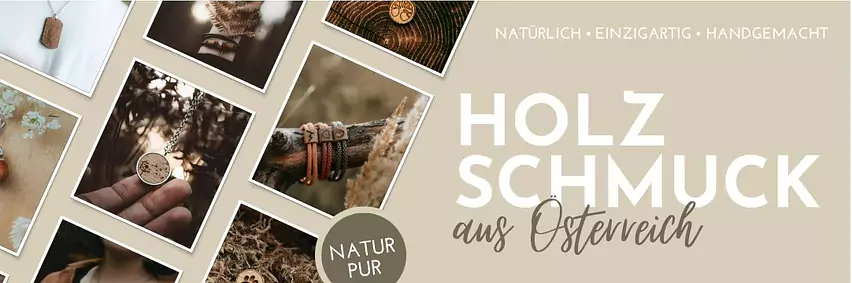Präsentation des Holzschmuckes von Eydl