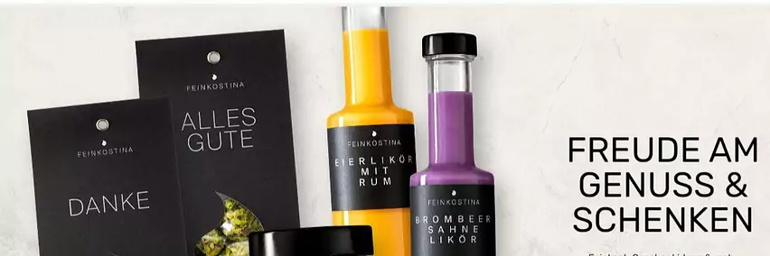 Degustation der Produkte von feinkostina