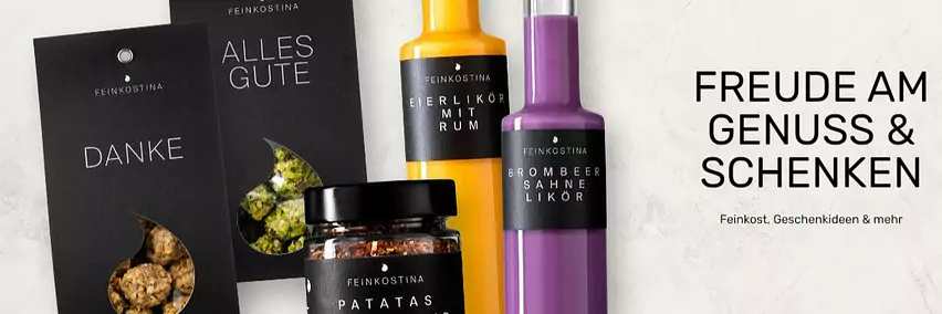 Degustation der Produkte von feinkostina