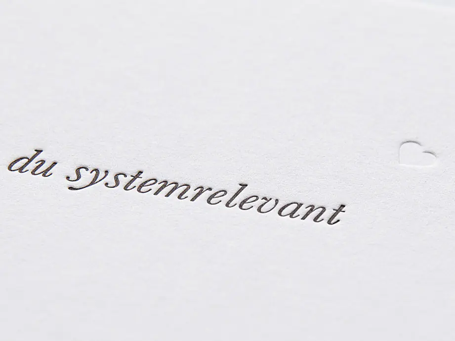‹Systemrelevant›