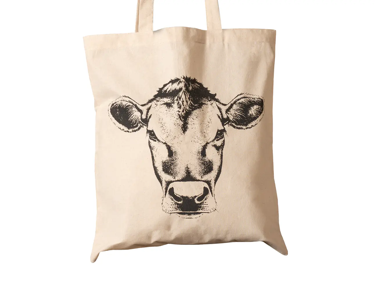 Stofftasche Kuh oder Steinbock