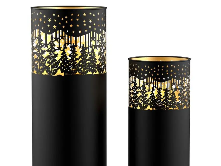 Laternen und Windlichter Scherenschnitt