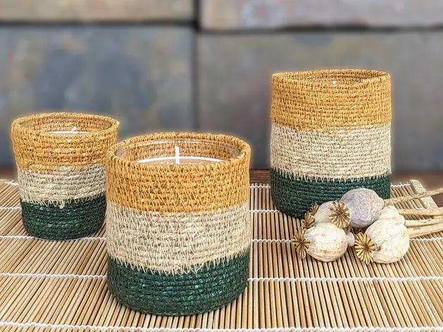 Seaweed Collection - Kerzen im Glas