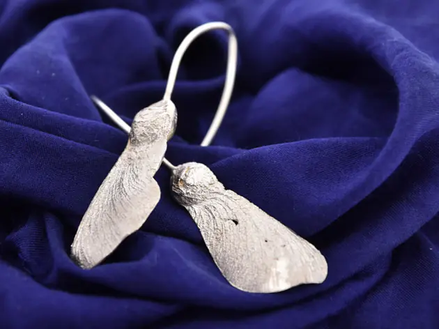 Ahornzwirbel Ohrschmuck & Anhäger
