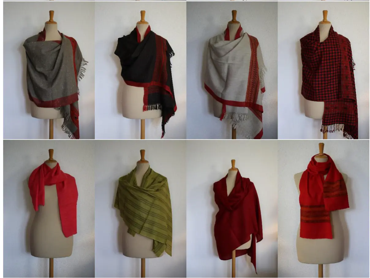 Hochwertige Schals, Pashmina/Cashmere/Seide/Baumwolle, Handarbeit