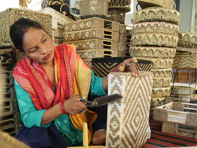 Jute Basketry