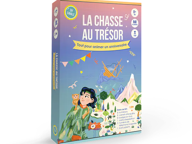 La chasse au trésor - Anniversaire