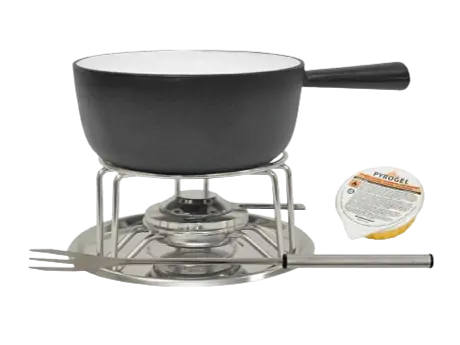 MODERN SET FONDUE 9 PIÈCES BC HEIDI CHEESE LINE