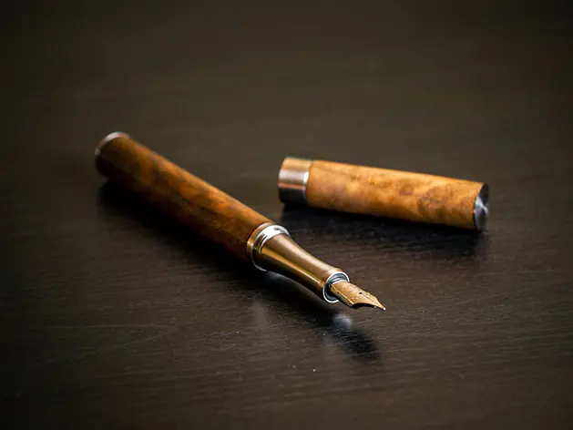 Stylo en bois