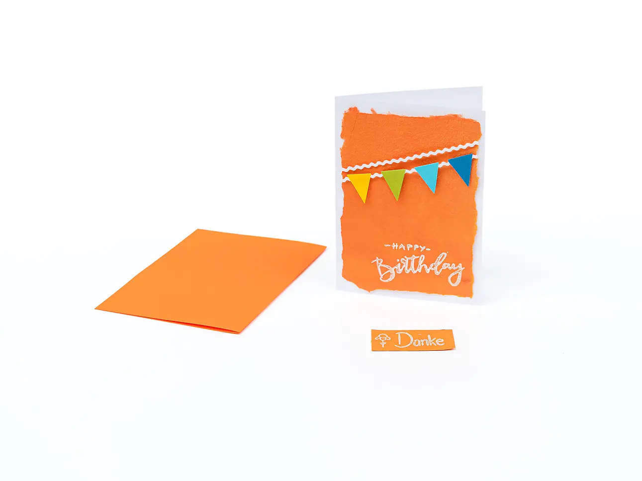 Karte "Happy Birthday"