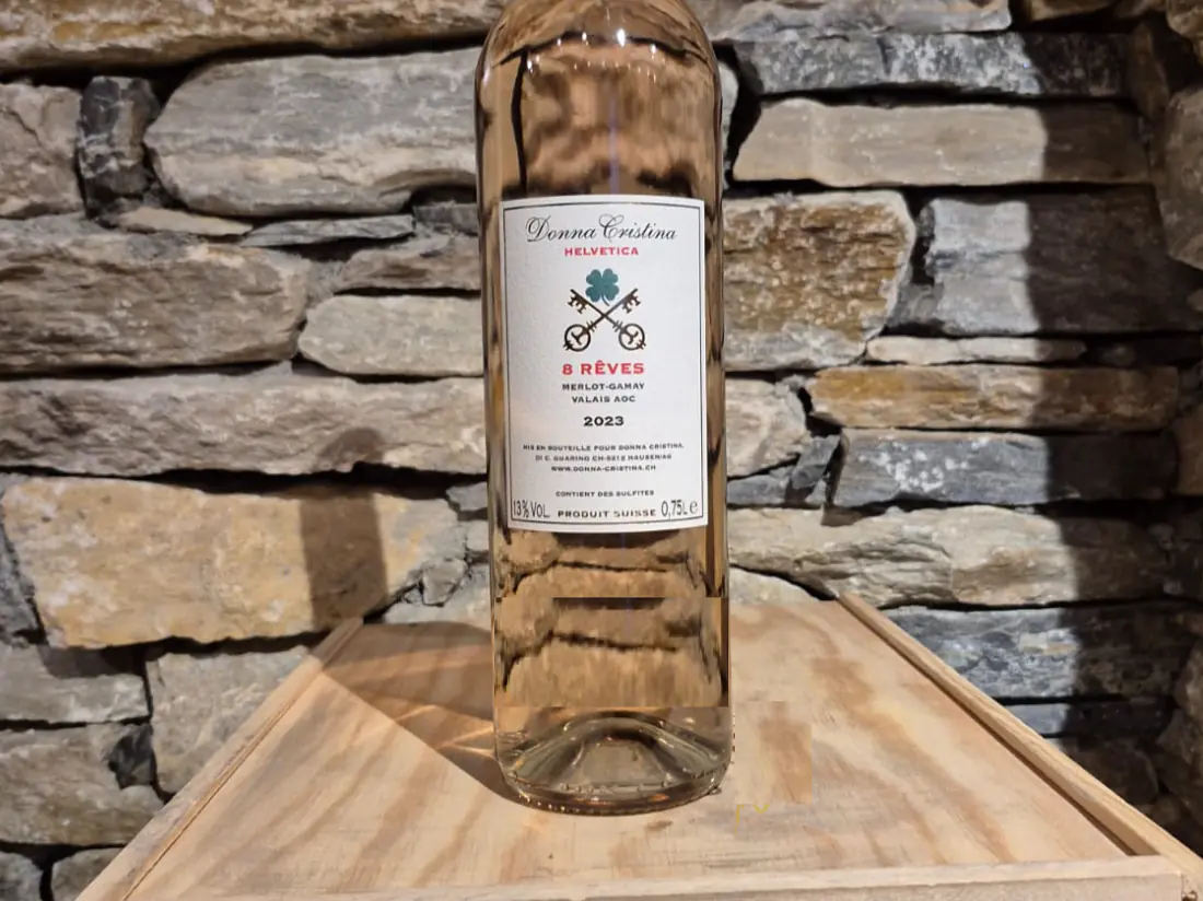 Donna Cristina 8 Rêves A.O.C. Valais Rosé - Linea Helvetica