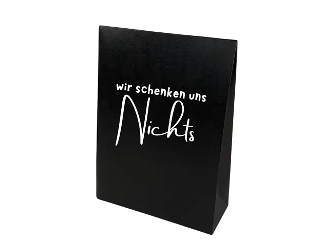 Papiertüten beschriftet