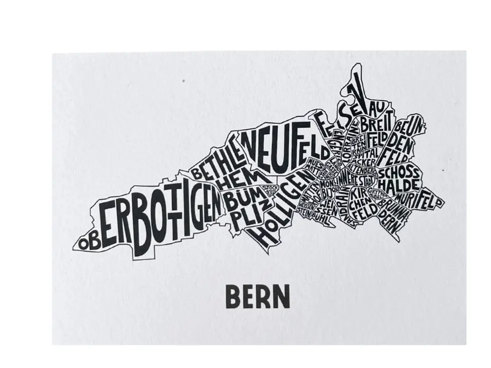 Atelier Avantgarde Postkarte Bern