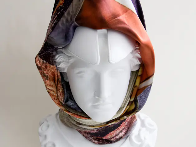 Silk Square Medusa