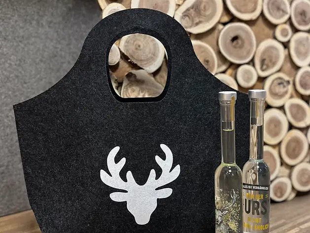 Geschenktasche aus Filz
