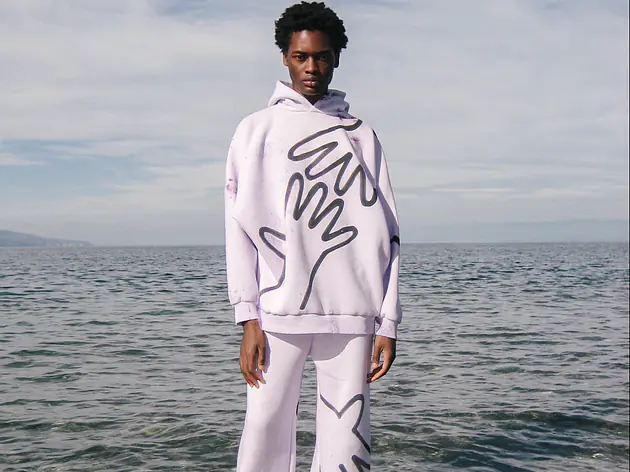 LILAC COTON SUIT
