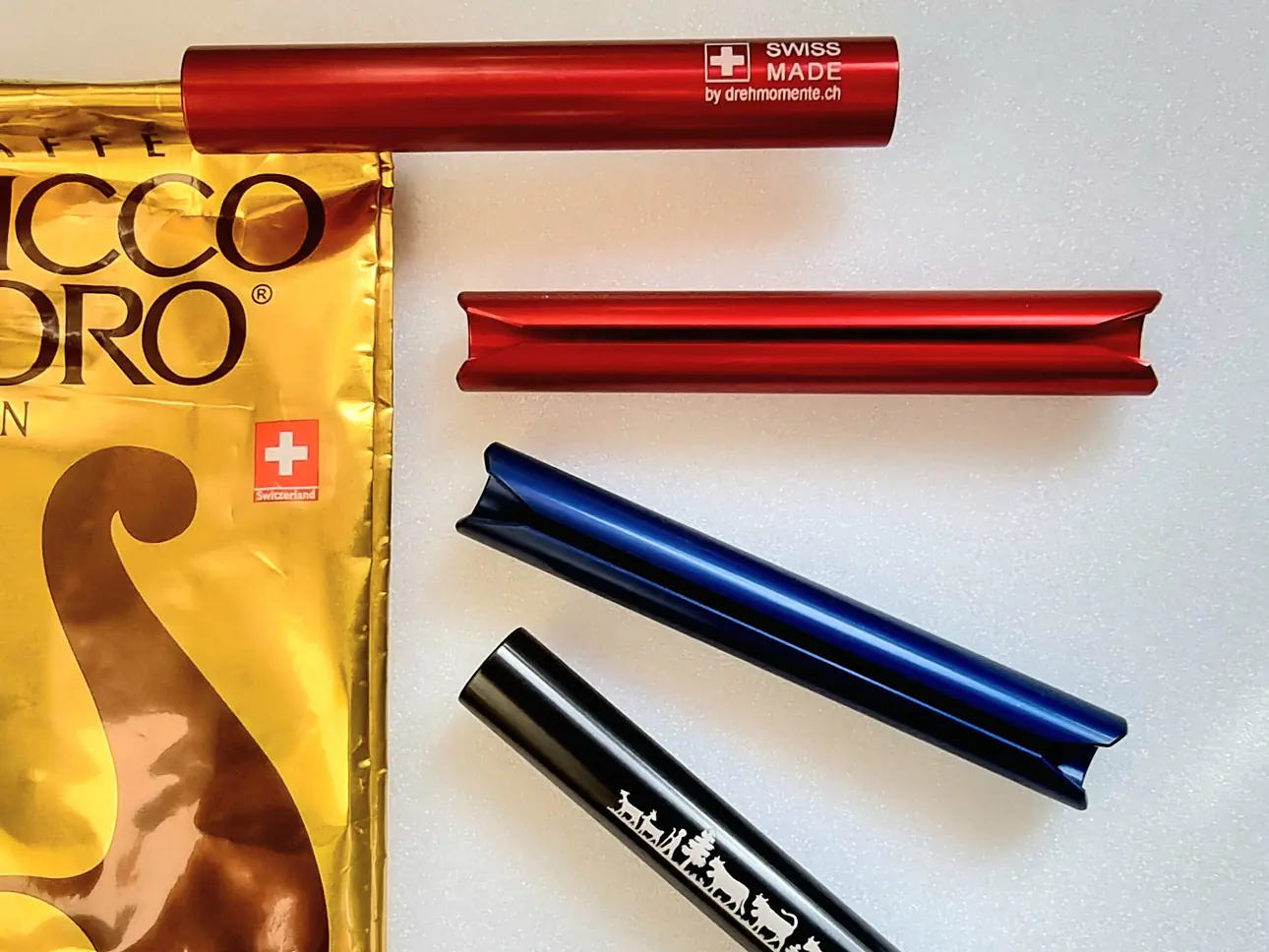 Beutelverschluss "Streifclip"