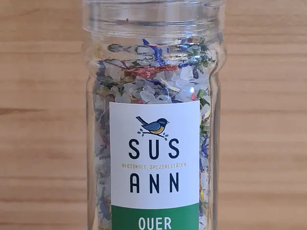Quer düre Garte Salz