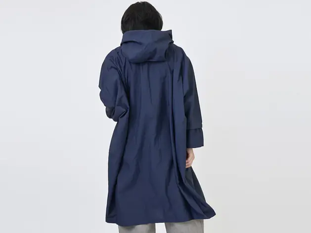 Poncho from Japan made of innovative material