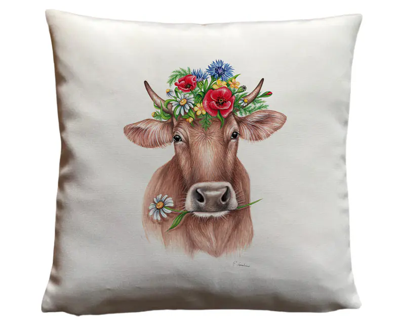 Kissen BLUMENKUH natur.png