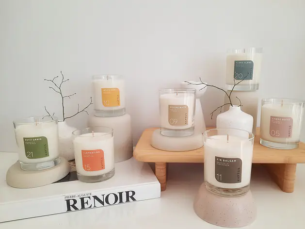 Aromatische Sojawachskerze Zeitgenössische Sammlung