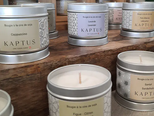 Aromatische Sojawachskerze "Travel Collection"