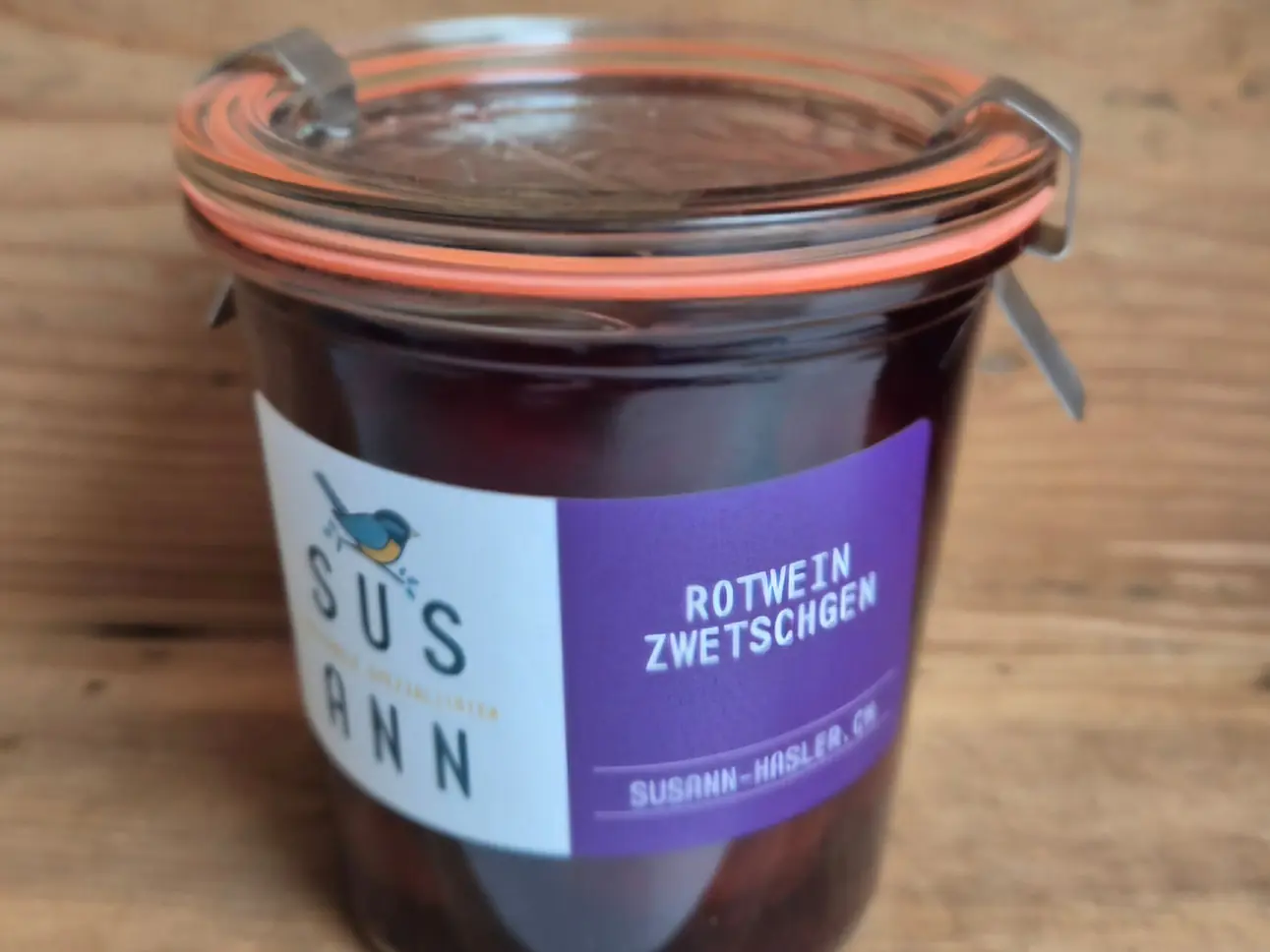 Rotwein Zwetschgen