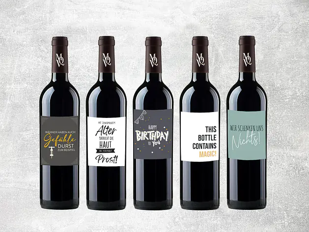 NEU: WEIN-ETIKETTEN
