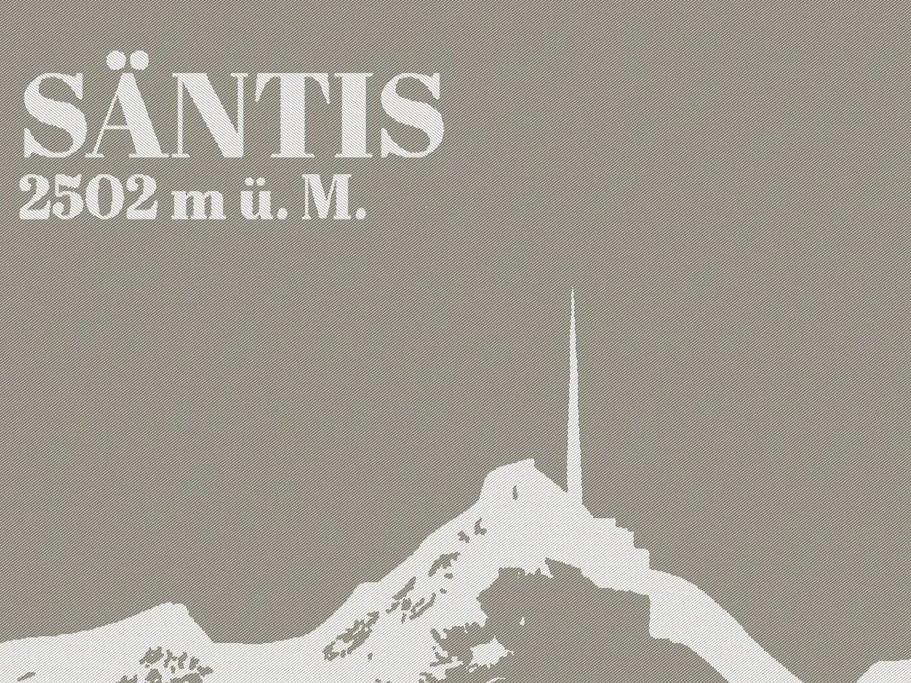 Küchentücher "Berge"