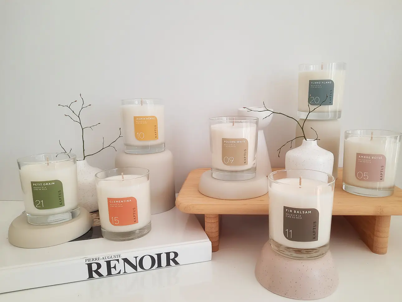 Aromatische Sojawachskerze Zeitgenössische Sammlung