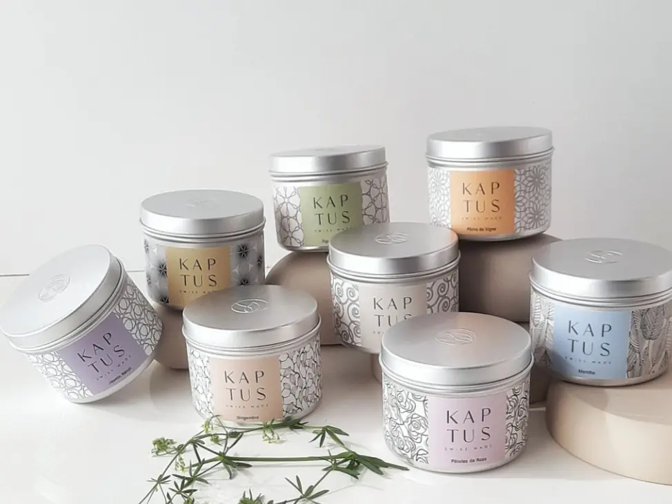 Aromatische Sojawachskerze "Travel Collection"