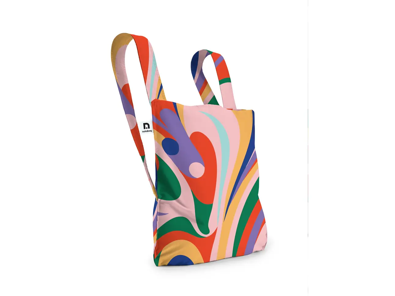 2in1 Rucksacktasche faltbar