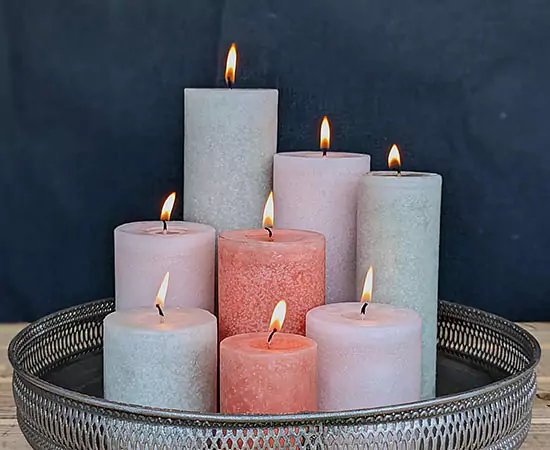 Kerzen ohne Duft
