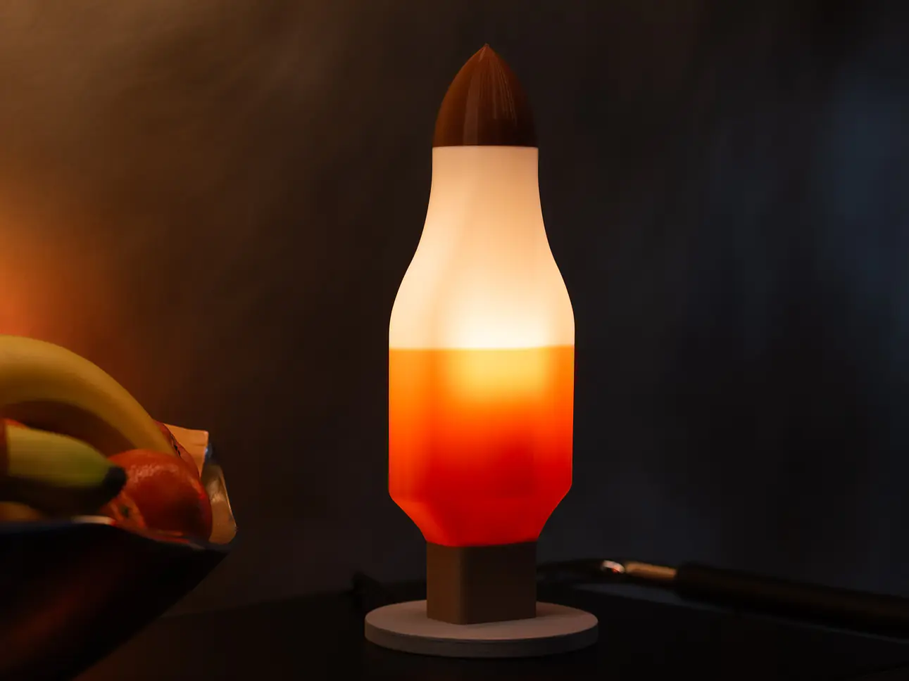 Raketen Glace Lampe