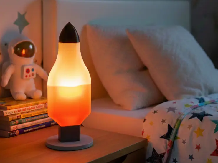 Raketen Glace Lampe