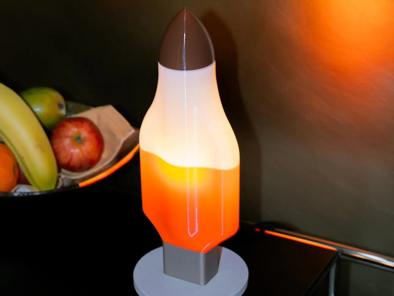 Raketen Glace Lampe