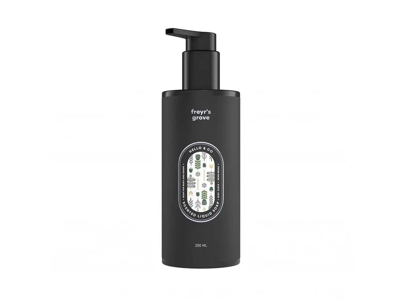 Scented liquid soap