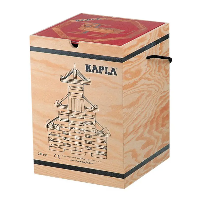 Holz-Koffer 280 Plättchen