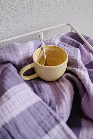 Couverture en coton bio