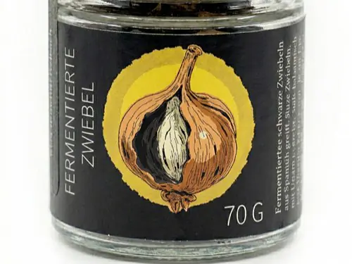 Schwarze Zwiebel