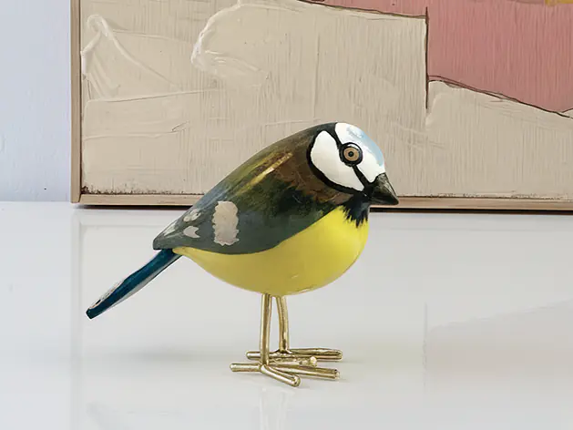 Oiseau décoratif fait main