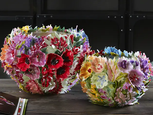 Vases en silicone faits main