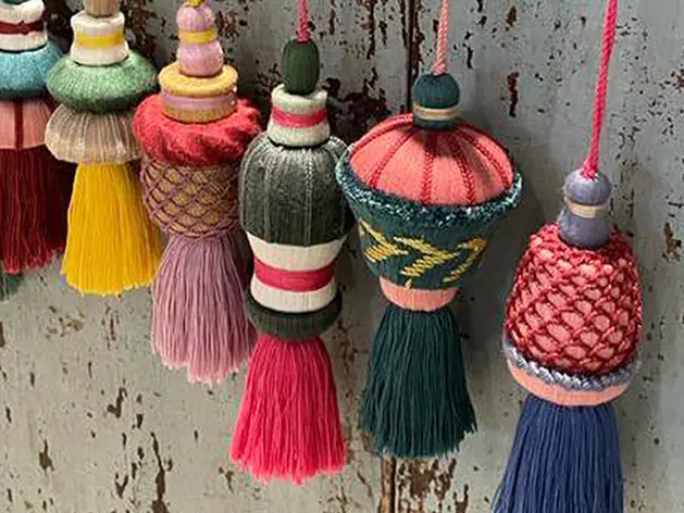 Artisan-crafted tassel