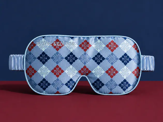 Cocoon Eye Mask - Porcelain